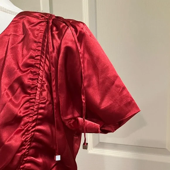 Newport News Red Christmas Dress - Picture 3 of 8